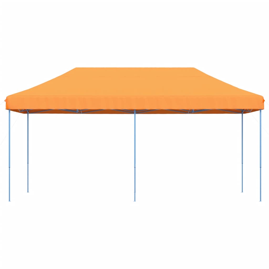 vidaXL Tienda de fiesta plegable Pop-Up naranja 580x292x315 cm