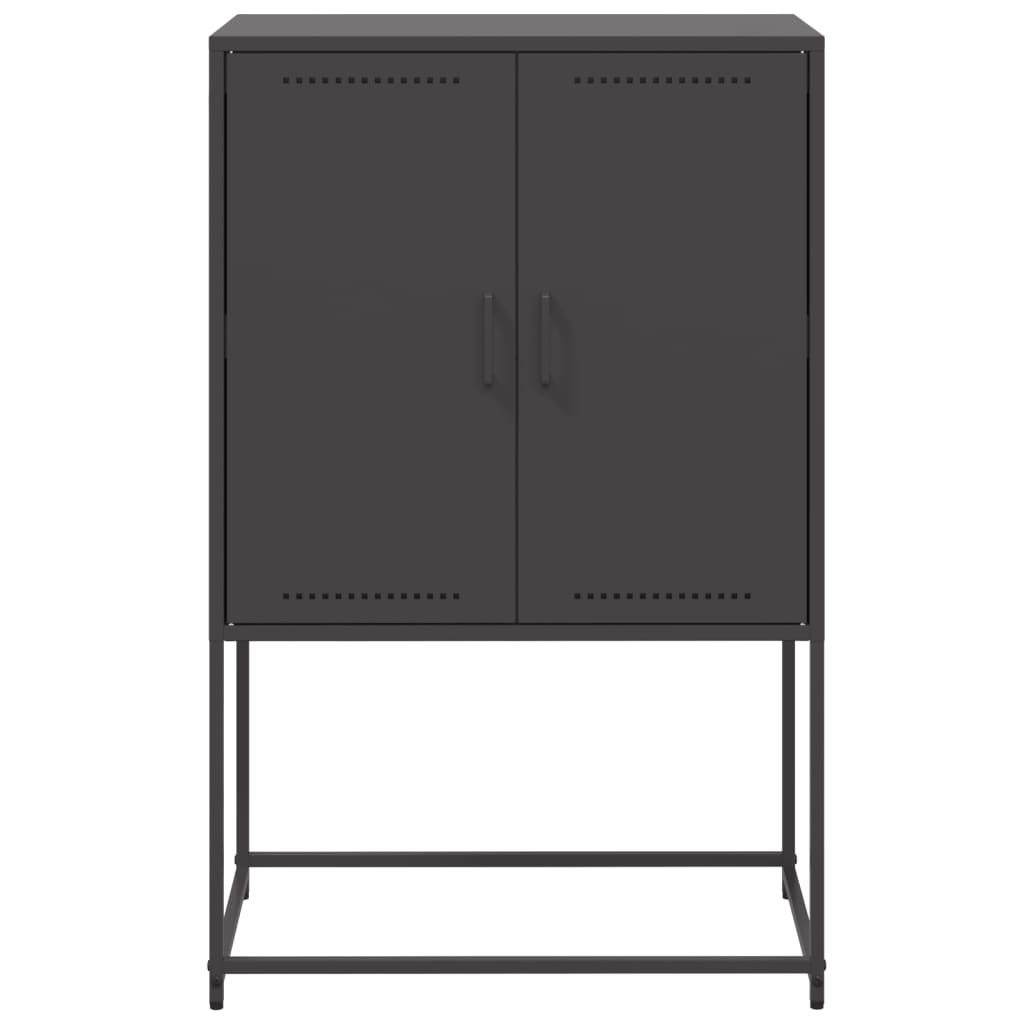 vidaXL Mueble para TV de acero verde oliva 100,5x39x60,5 cm