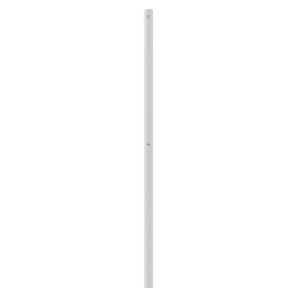 vidaXL Cabecero de metal blanco 150 cm