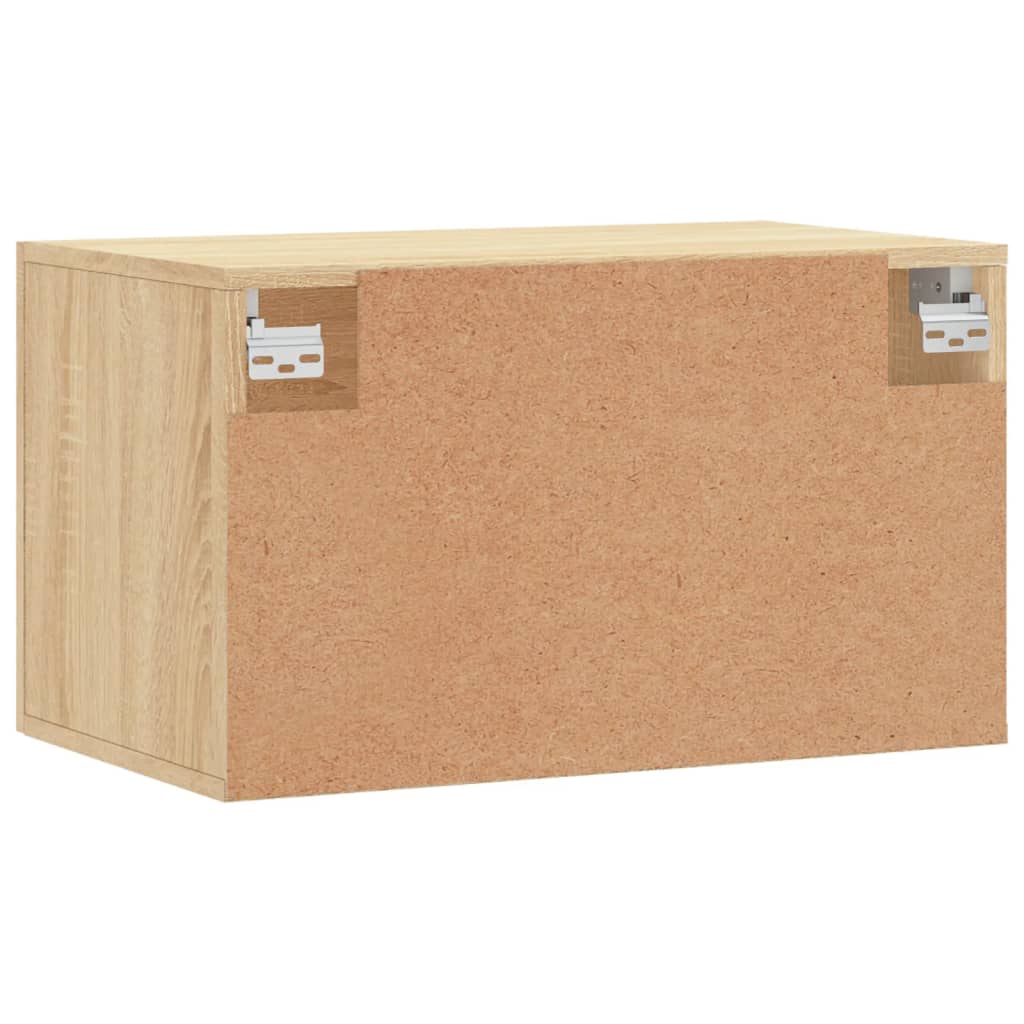 vidaXL Armario de pared madera ingeniería roble Sonoma 60x36,5x35 cm