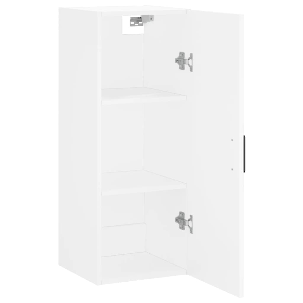 vidaXL Armario de pared blanco 34,5x34x90 cm