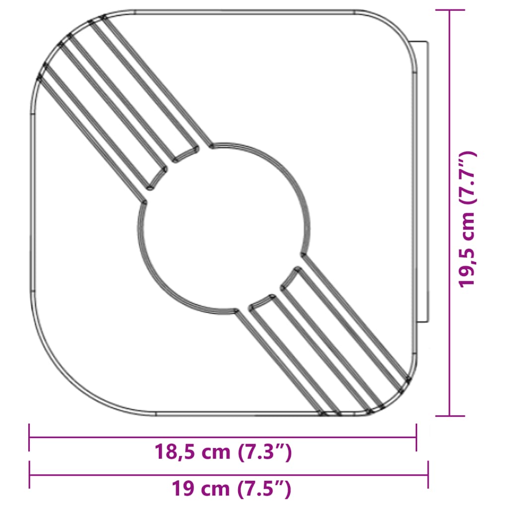 vidaXL Toldo retráctil aluminio y tela gris antracita 4x3 m