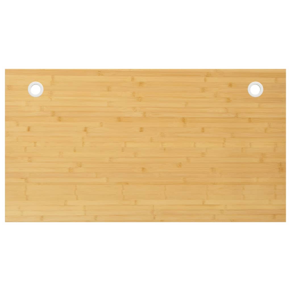 vidaXL Tablero de escritorio de bambú 100x60x1,5 cm