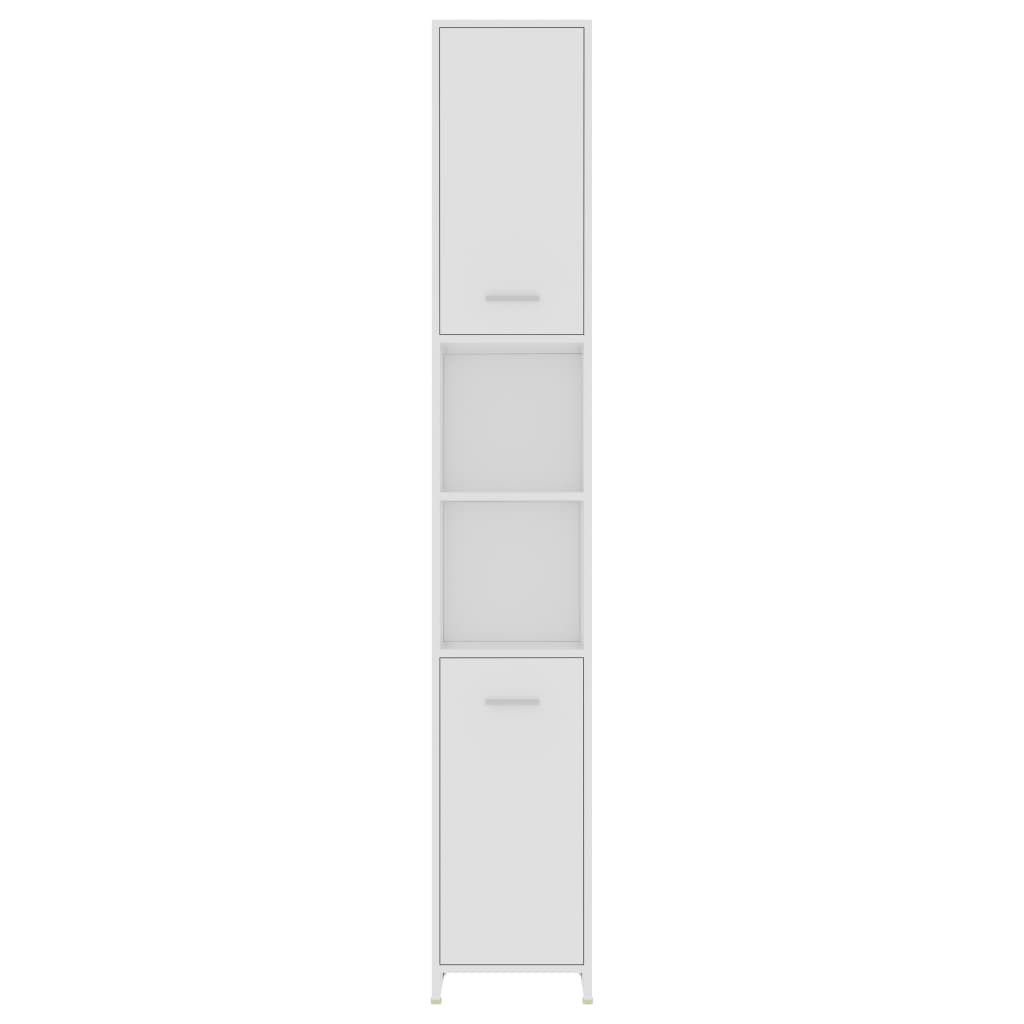 vidaXL Juego de muebles de baño 4 piezas blanco