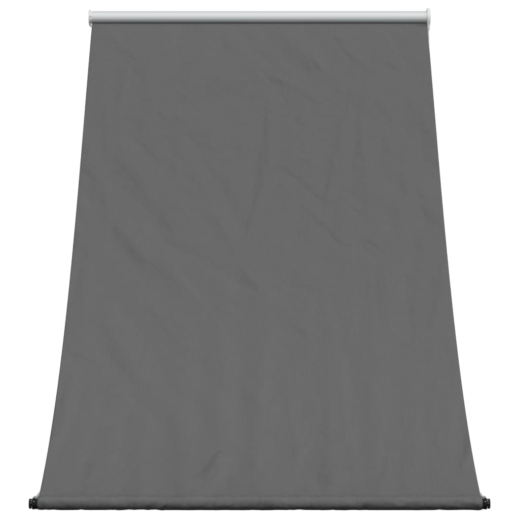 vidaXL Toldo retráctil de tela y acero gris antracita 100x150 cm