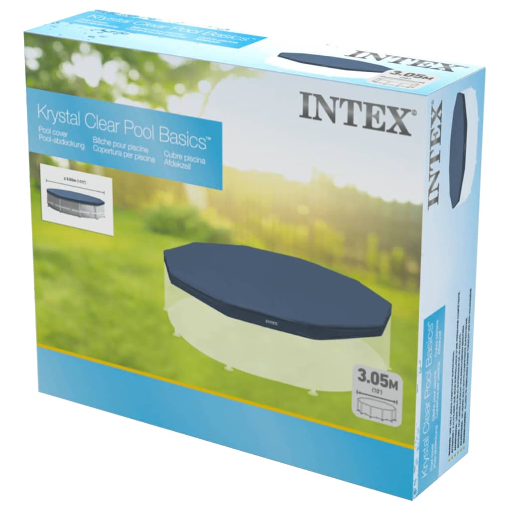 Intex Cubierta de piscina redonda 305 cm 28030