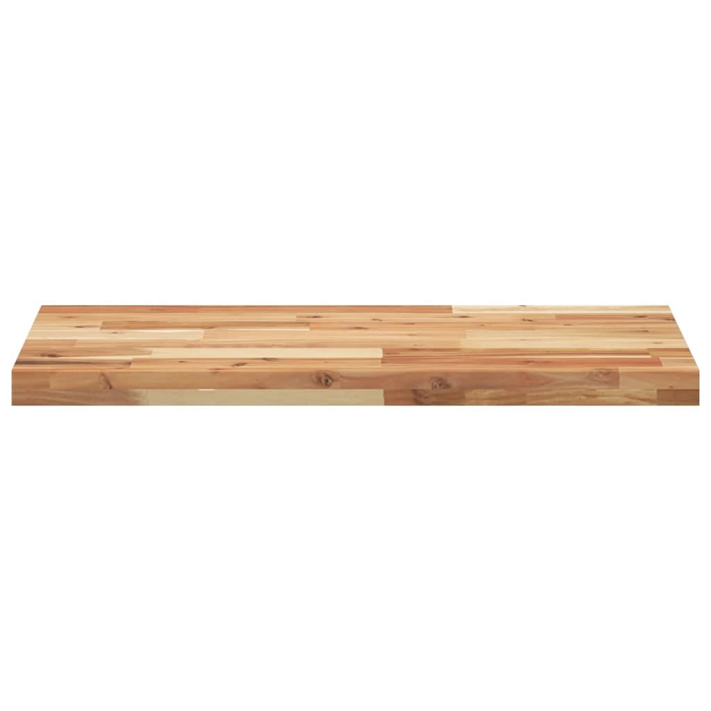 vidaXL Encimera tocador baño madera acacia acabado aceite 160x40x4 cm