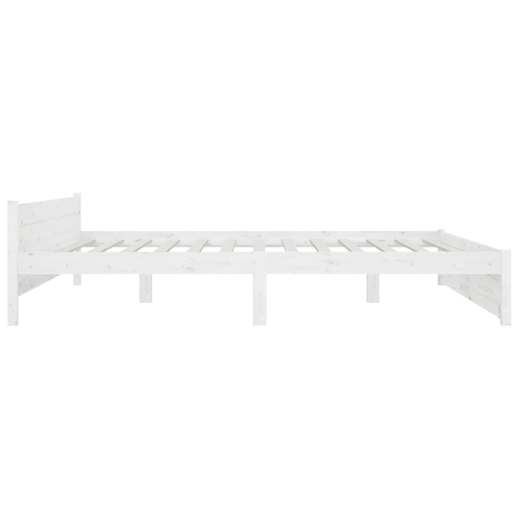 vidaXL Estructura de cama con cajones blanco 180x200 cm