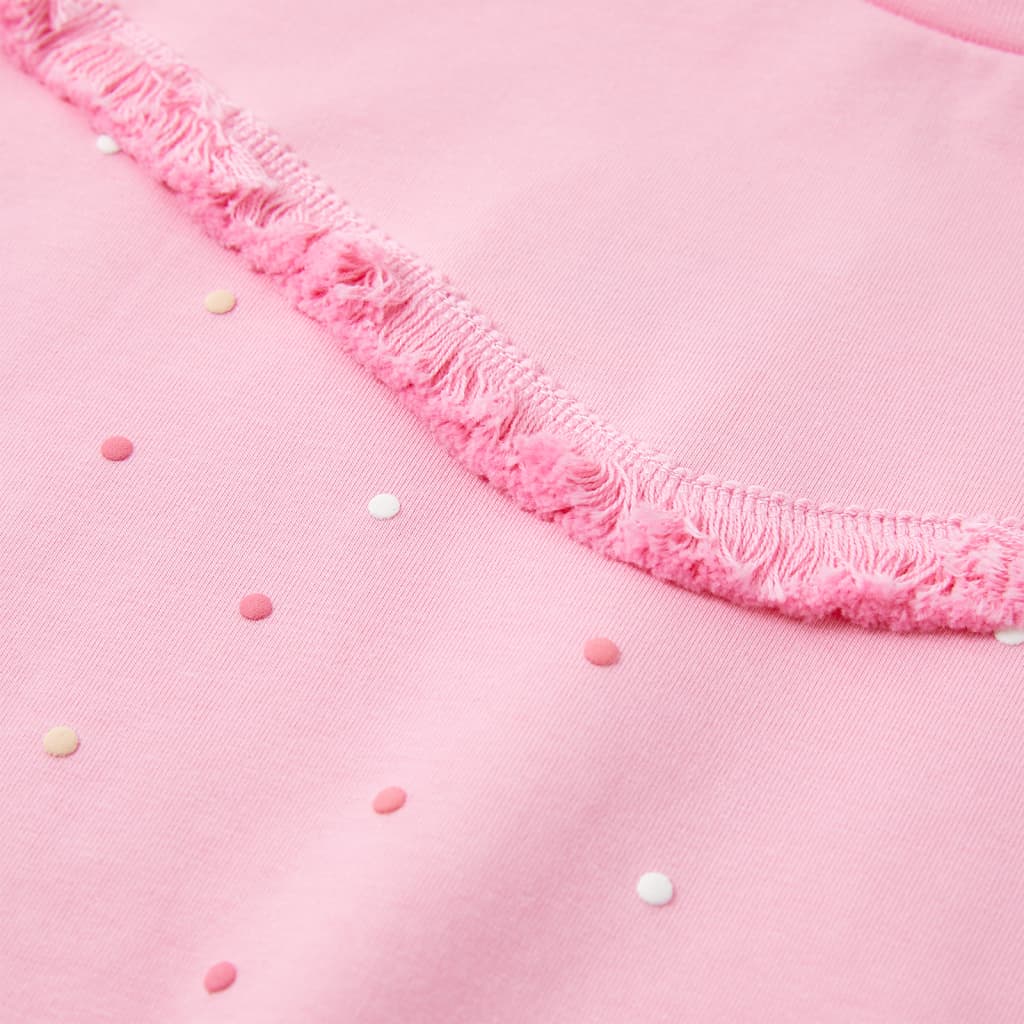 Sudadera infantil rosa 104