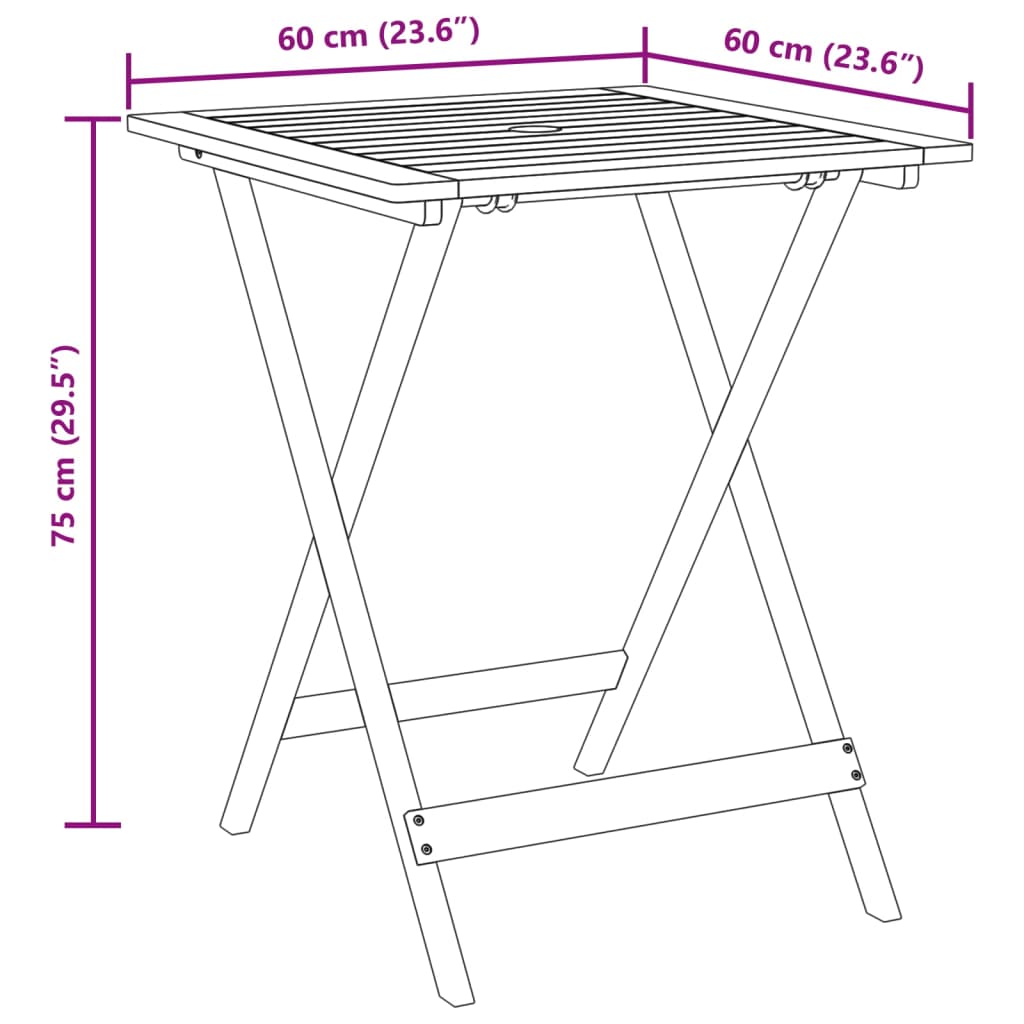 vidaXL Juego de bistro de 3 piezas tela y madera maciza taupe