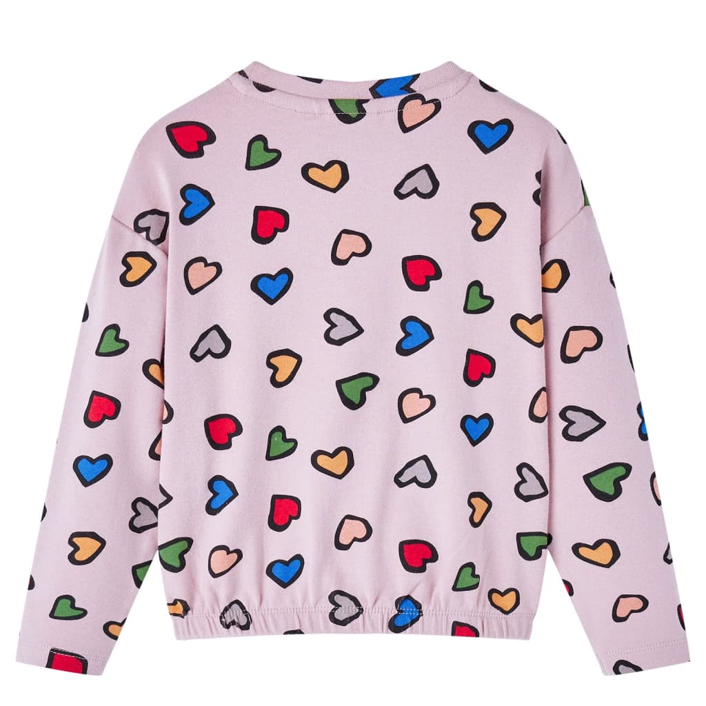 Sudadera infantil rosa 116