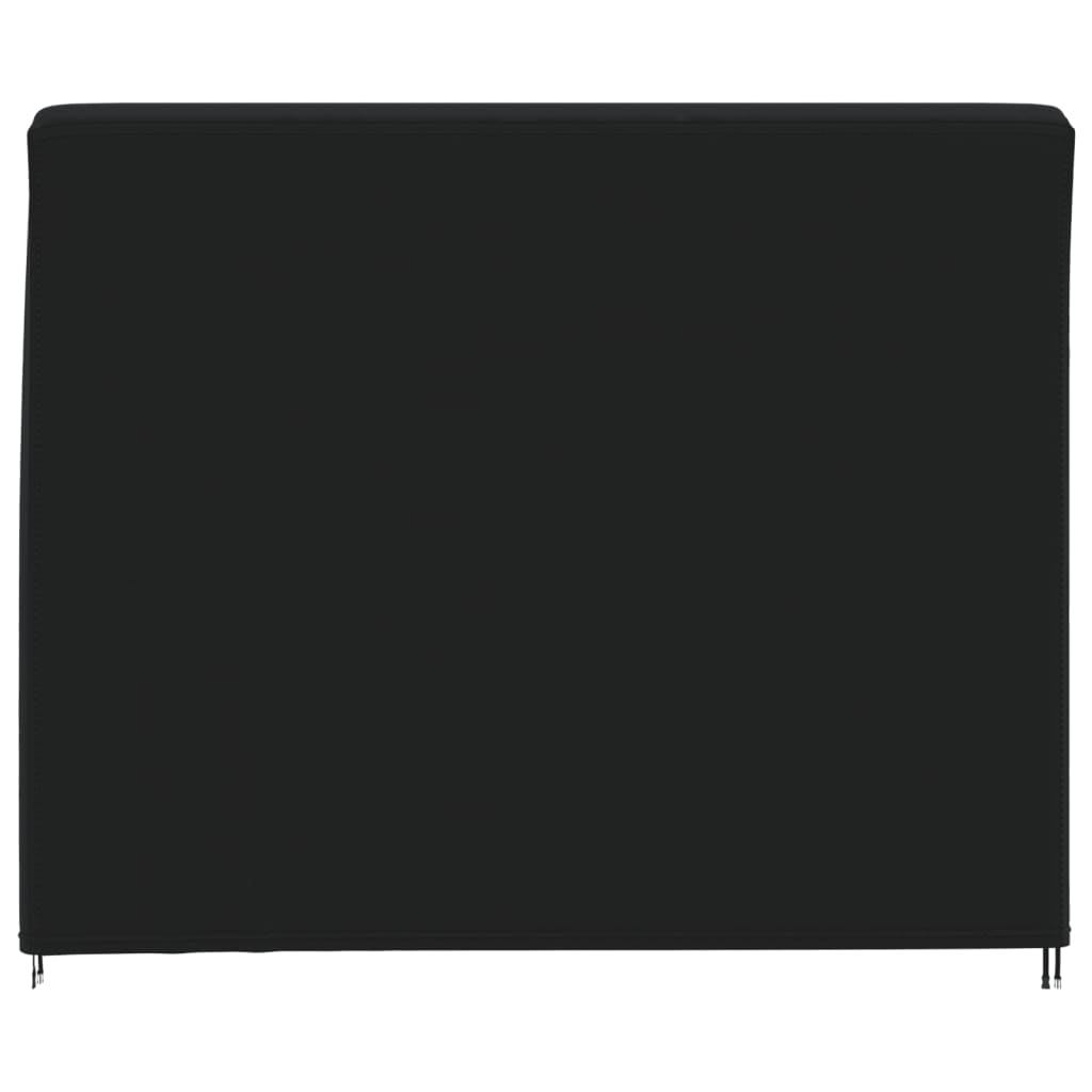 vidaXL Cubierta de columpio de jardín Oxford 420D negro 220x135x170 cm