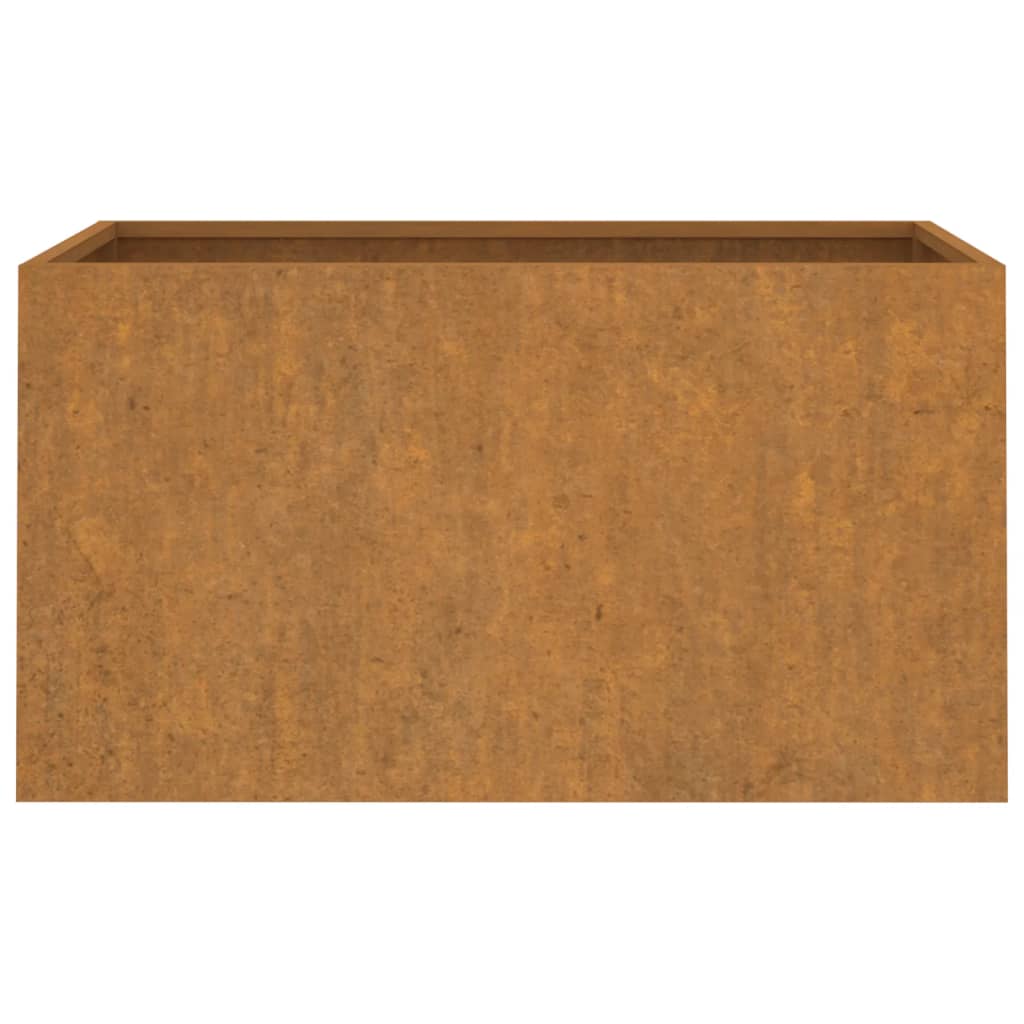 vidaXL Jardinera de acero corten 62x40x39 cm