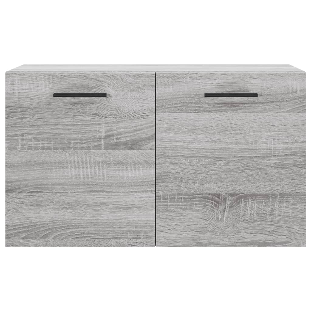 vidaXL Armario de pared madera de ingeniería gris Sonoma 60x36,5x35 cm