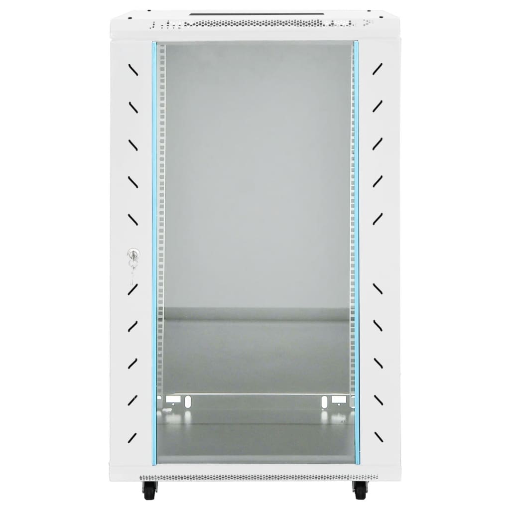 vidaXL Rack de servidores 15U 19" IP20 negro 60x60x100 cm