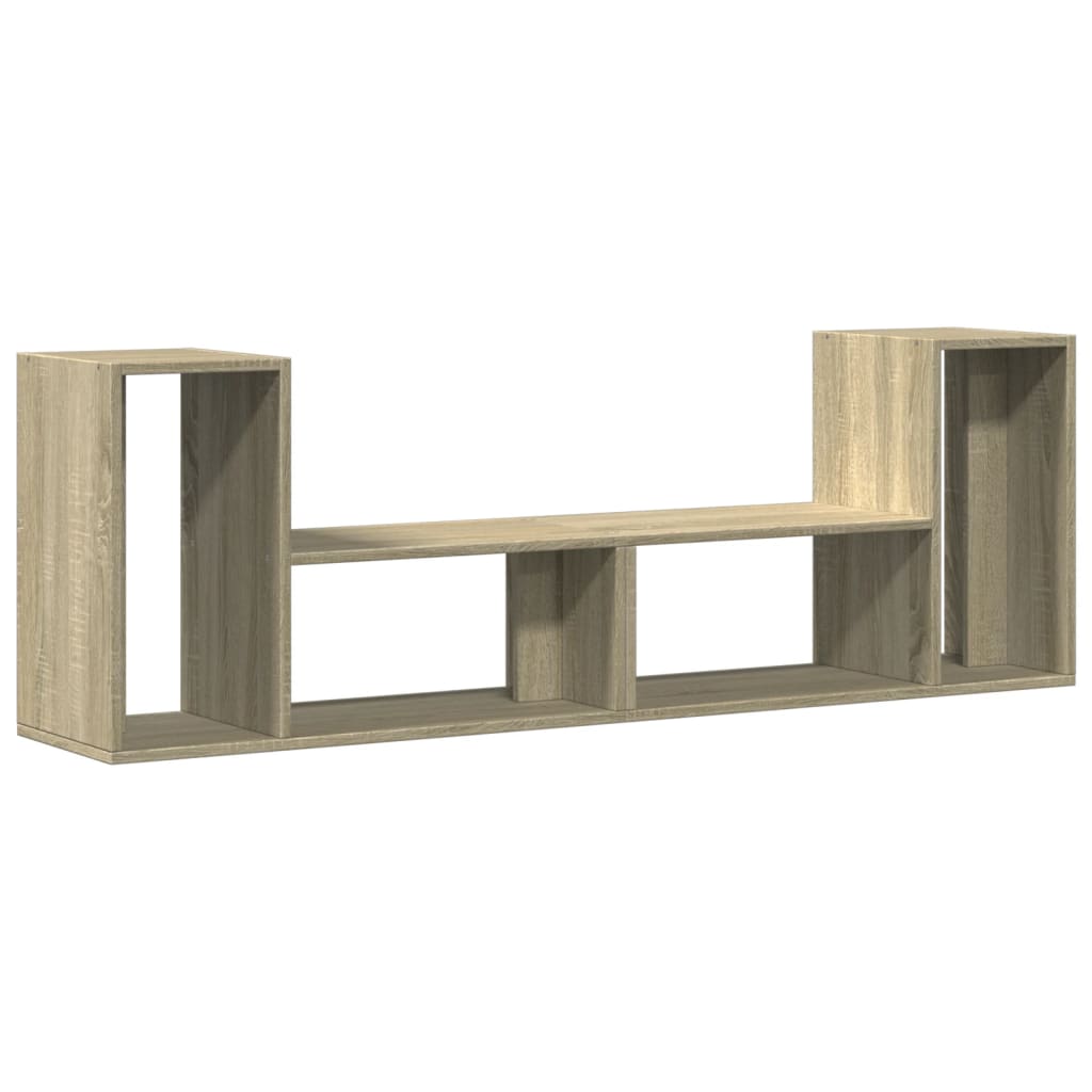 vidaXL Muebles de TV 2 uds madera ingeniería roble Sonoma 75x30x50 cm