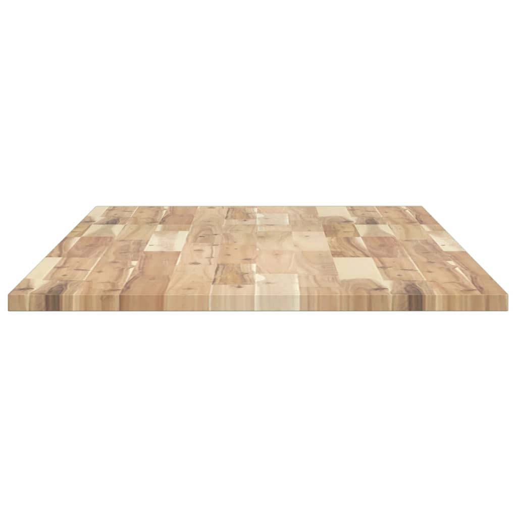 vidaXL Encimera tocador de baño madera acacia sin tratar 140x60x2 cm