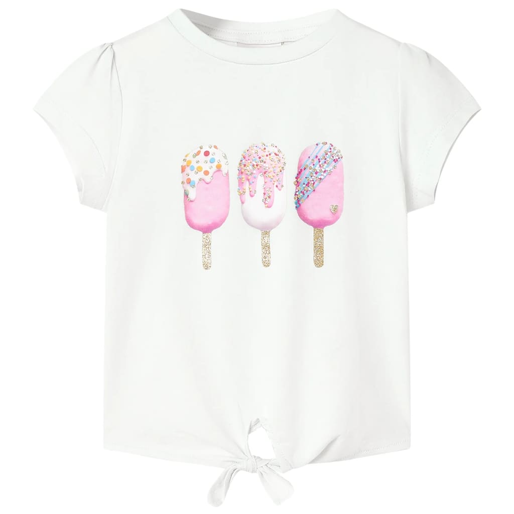 Camiseta infantil color crudo 104