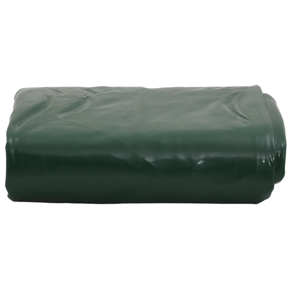 vidaXL Lona verde Ø 2,4 m 650 g/m²