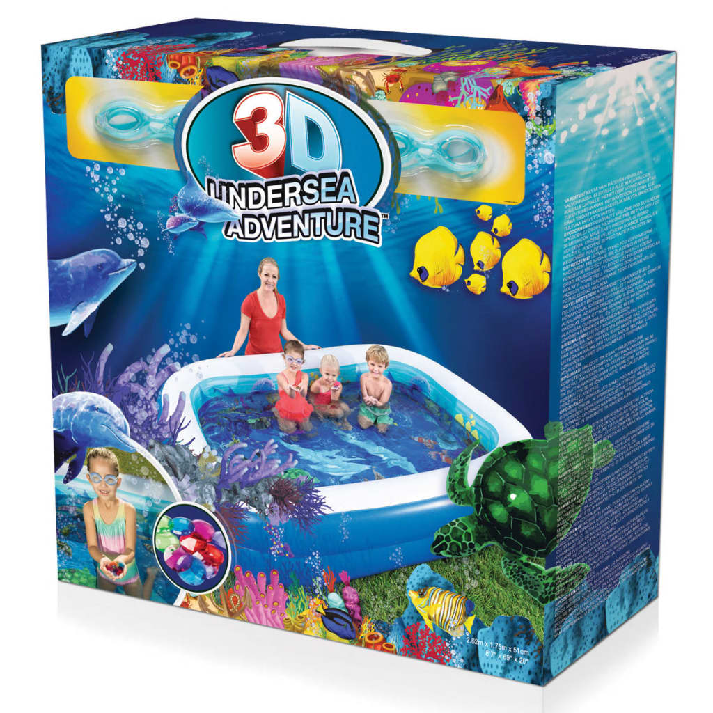 Bestway Piscina hinchable Undersea Adventure 54177