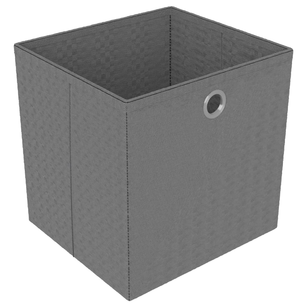 Estantería de 12 cubos de tela gris 103x30x141 cm - referencia Mqm-322616