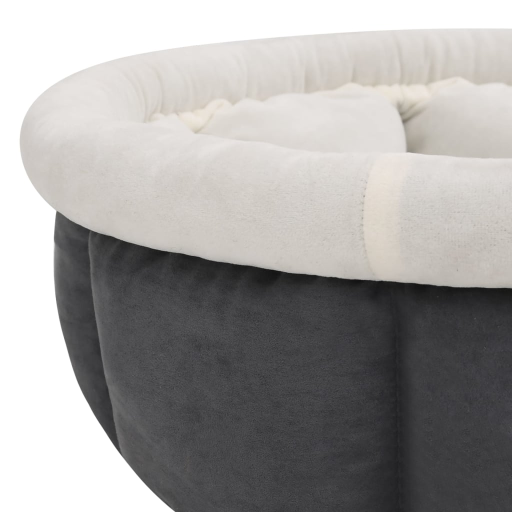 vidaXL Cama para perros gris 40x40x20 cm