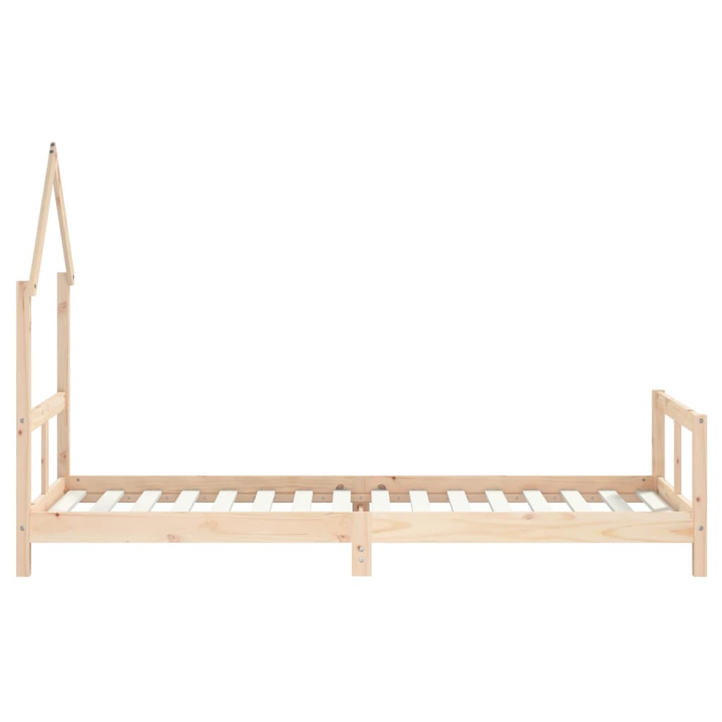 vidaXL Estructura de cama para niños madera maciza de pino 80x200 cm