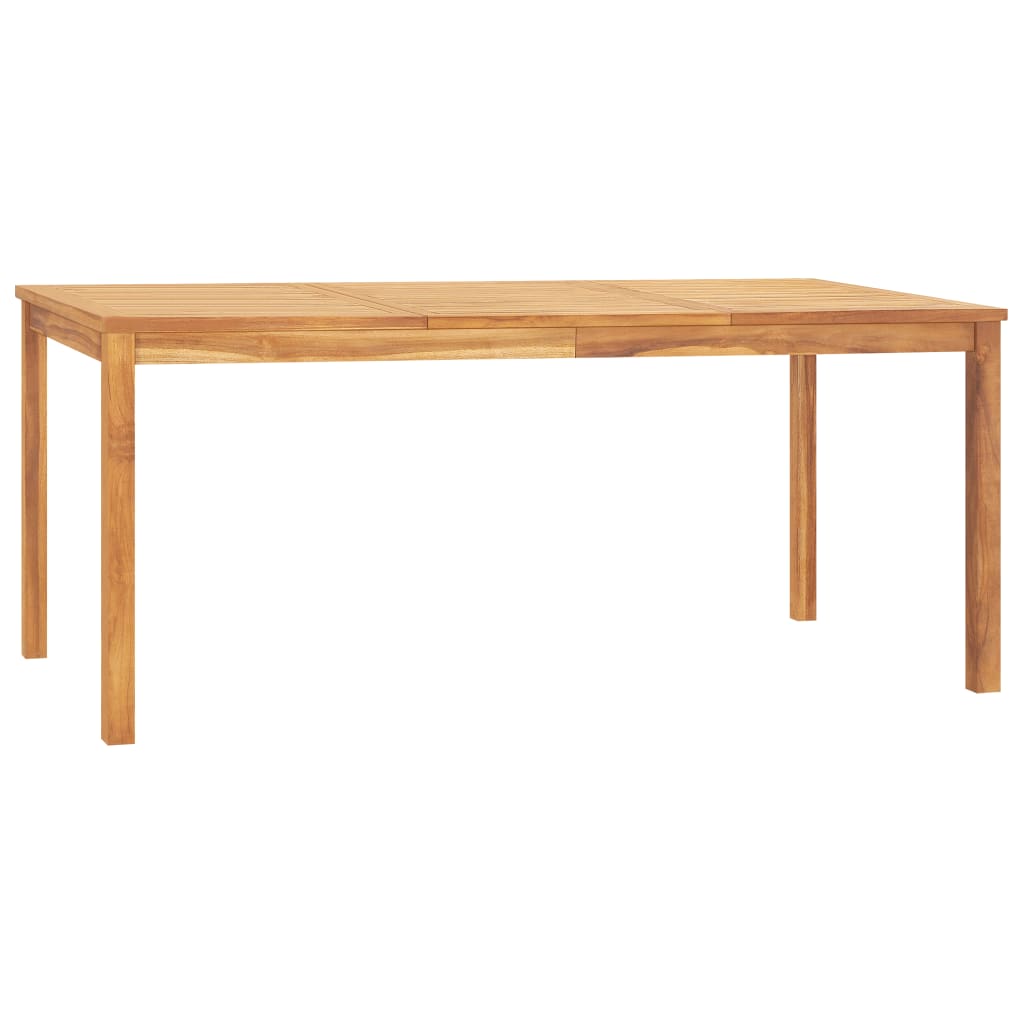 vidaXL Juego de comedor para jardín 4 piezas madera maciza de teca