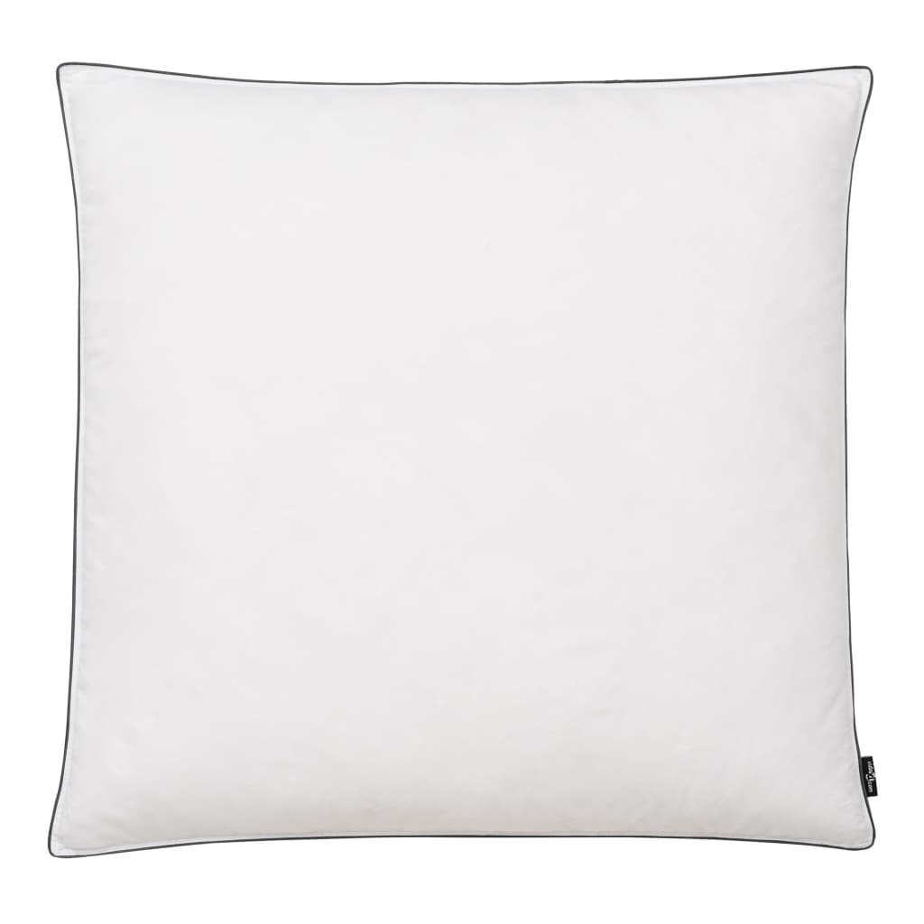 vidaXL Almohadas 2 uds relleno plumón/plumas 80x80 cm blanco