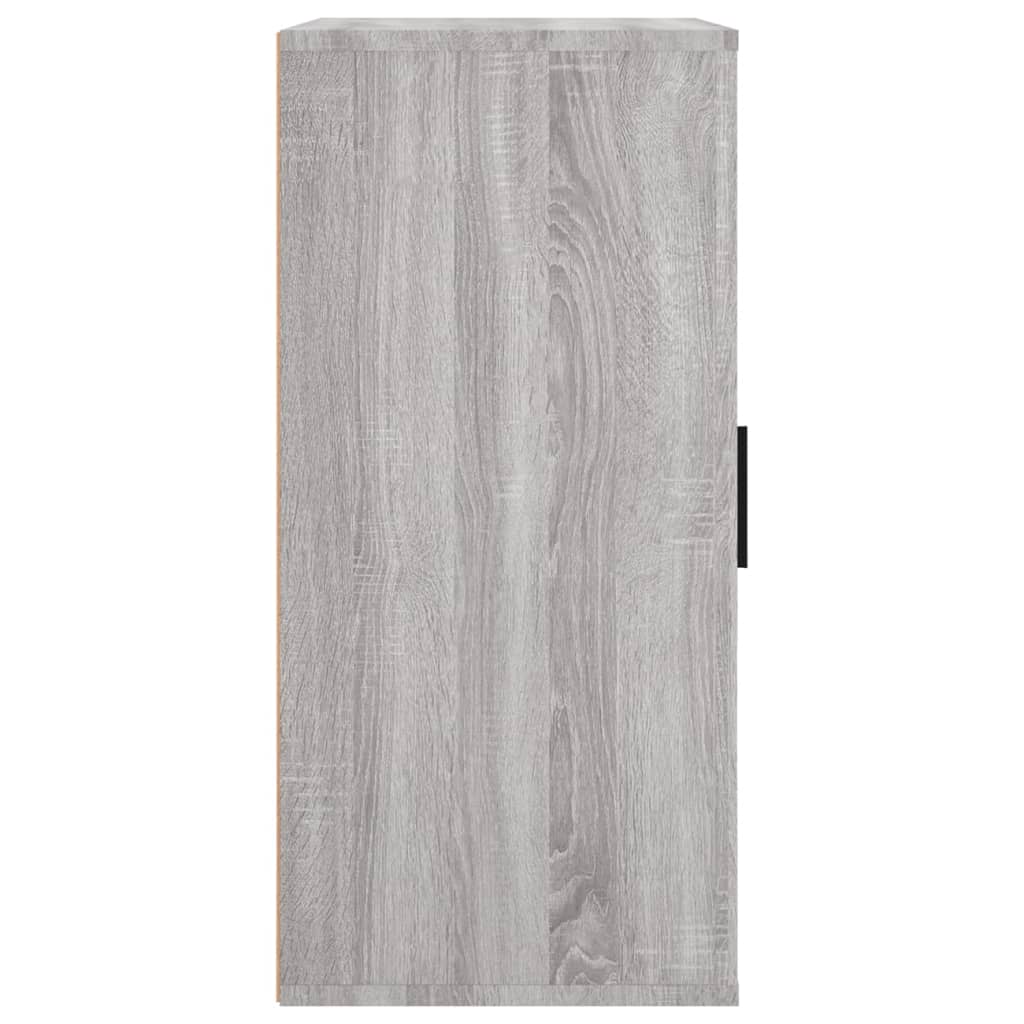 vidaXL Aparador de madera contrachapada gris Sonoma 40x33x70 cm