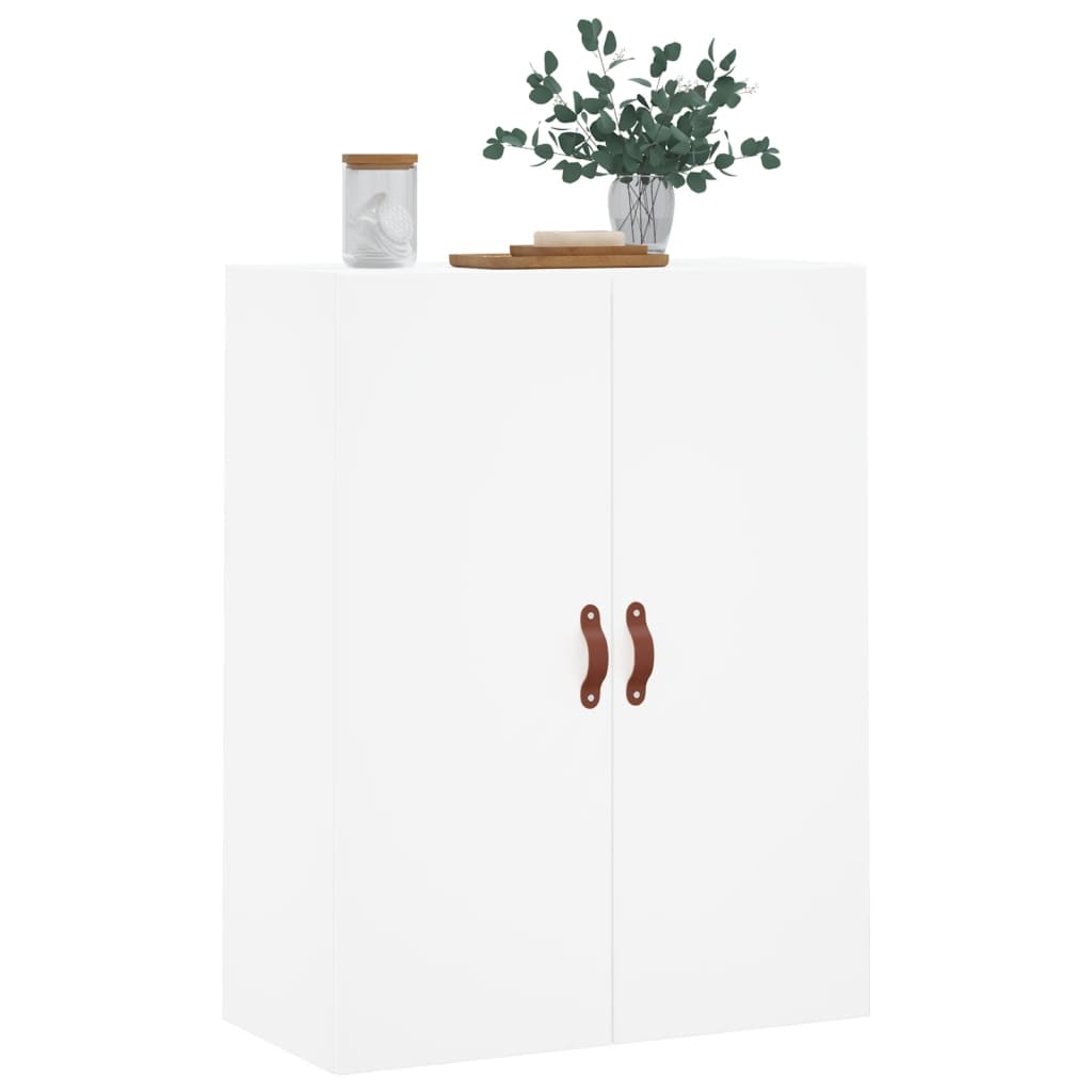 vidaXL Armario de pared blanco 69,5x34x90 cm