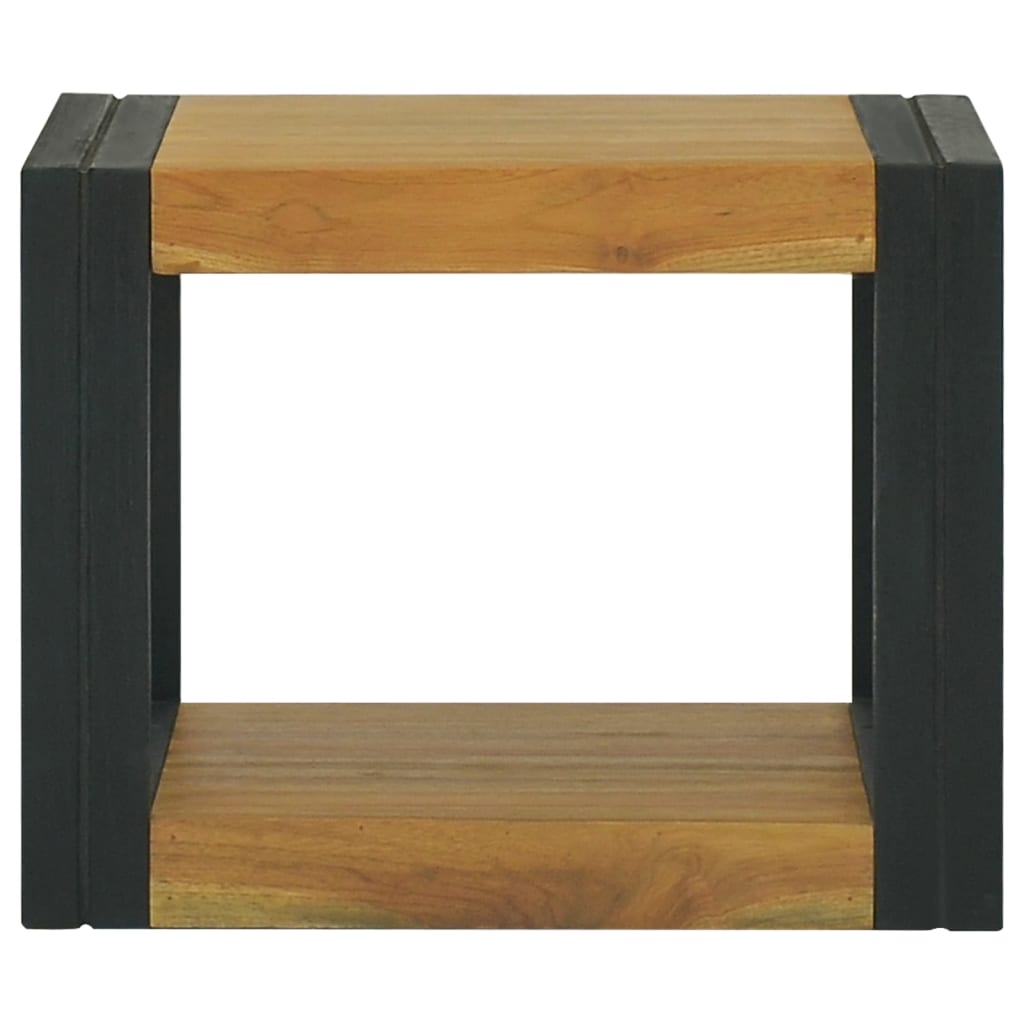 vidaXL Armario de baño madera maciza de teca 45x45x35 cm