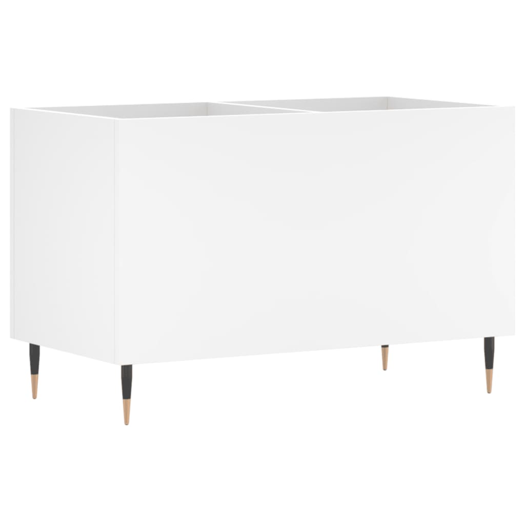 vidaXL Mueble para discos madera contrachapada blanco 74,5x38x48 cm