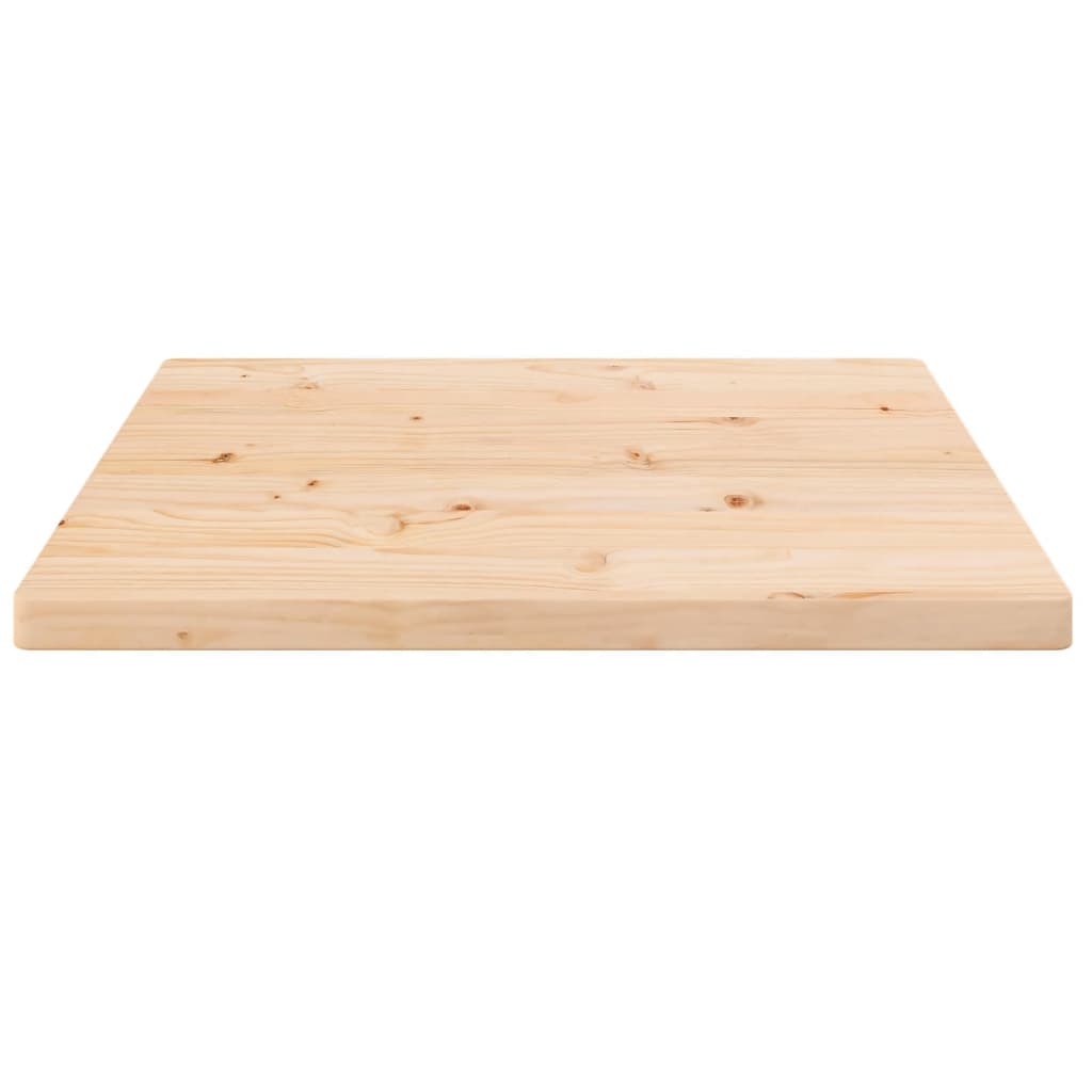 vidaXL Tablero de mesa cuadrado madera maciza de pino 40x40x2,5 cm