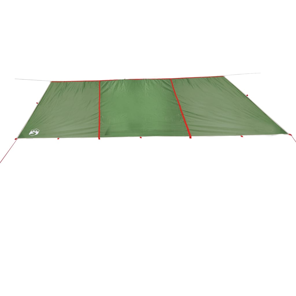 vidaXL Lona de camping impermeable verde 420x440 cm