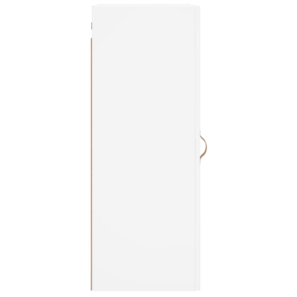 vidaXL Armario de pared blanco 34,5x34x90 cm