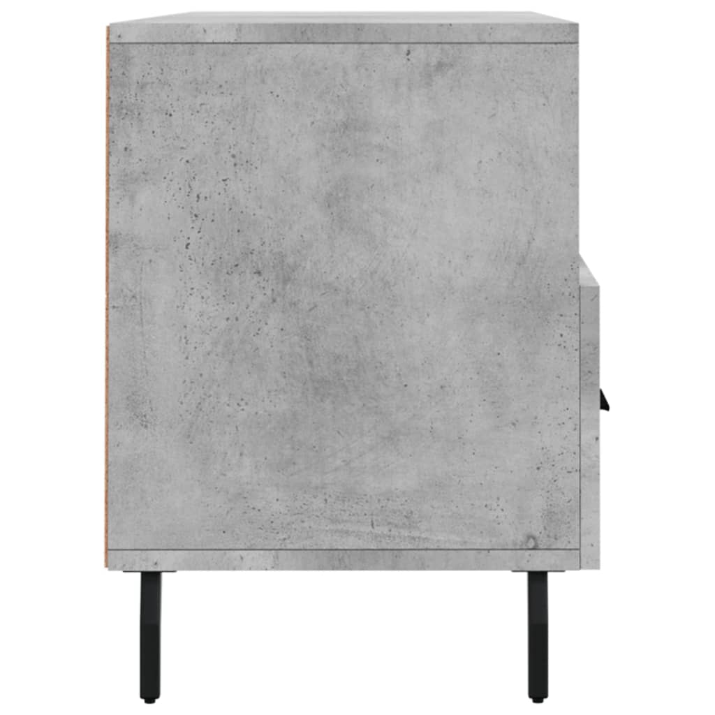 vidaXL Mueble de TV madera de ingeniería gris hormigón 102x36x50 cm