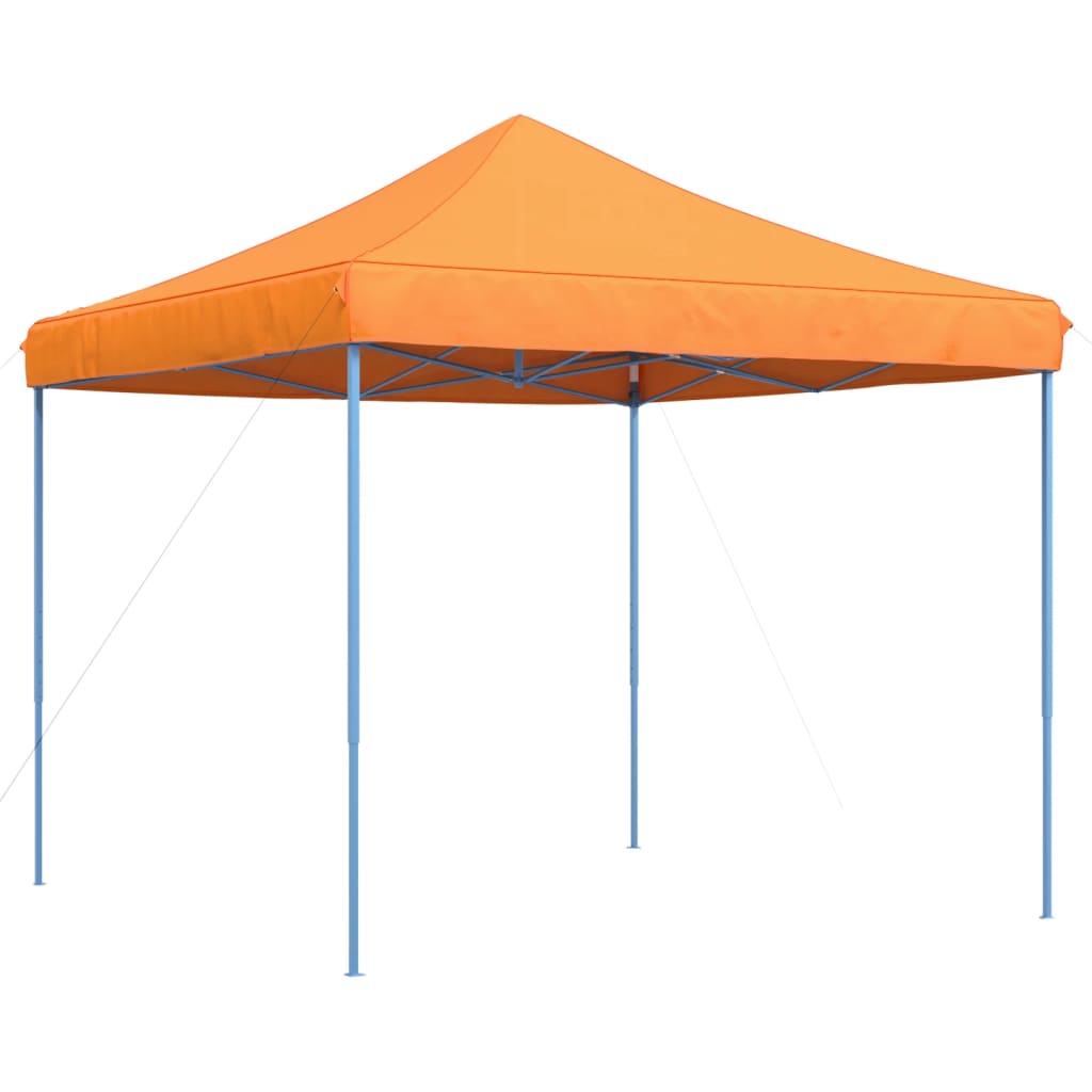 vidaXL Tienda de fiesta plegable Pop-Up naranja 292x292x315 cm