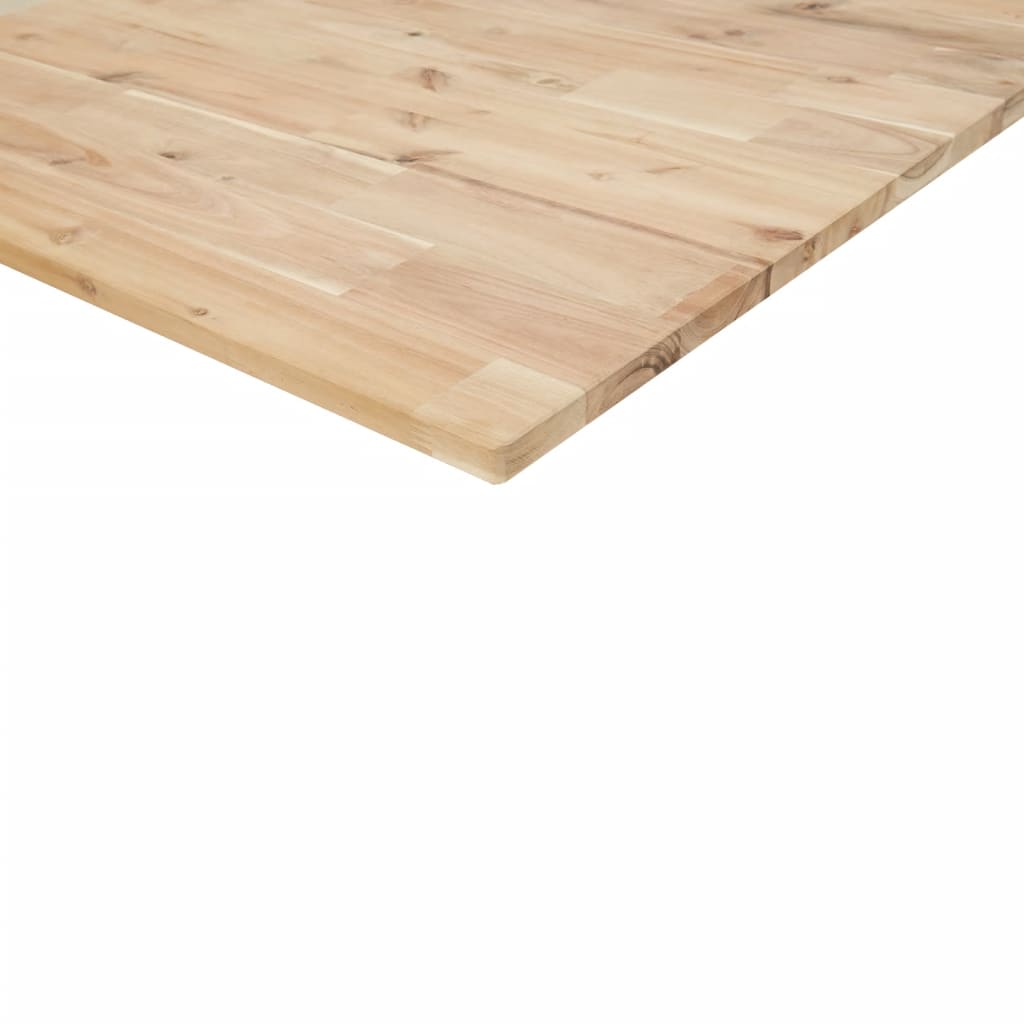 vidaXL Estantes flotantes 3 uds madera acacia sin tratar 40x20x2 cm