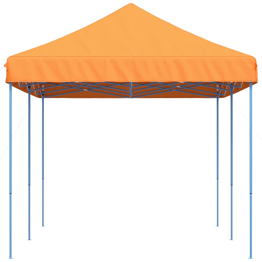 vidaXL Tienda de fiesta plegable Pop-Up naranja 580x292x315 cm