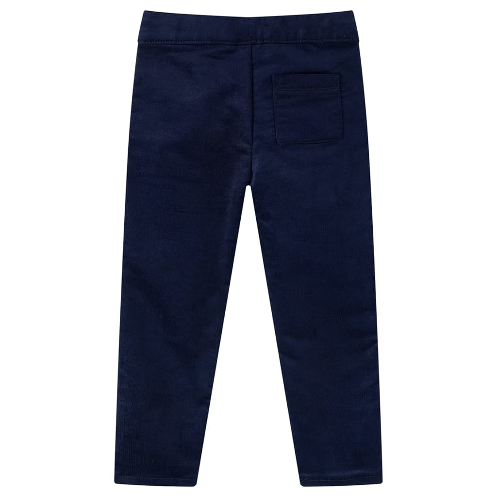 Pantalón infantil azul marino oscuro 104
