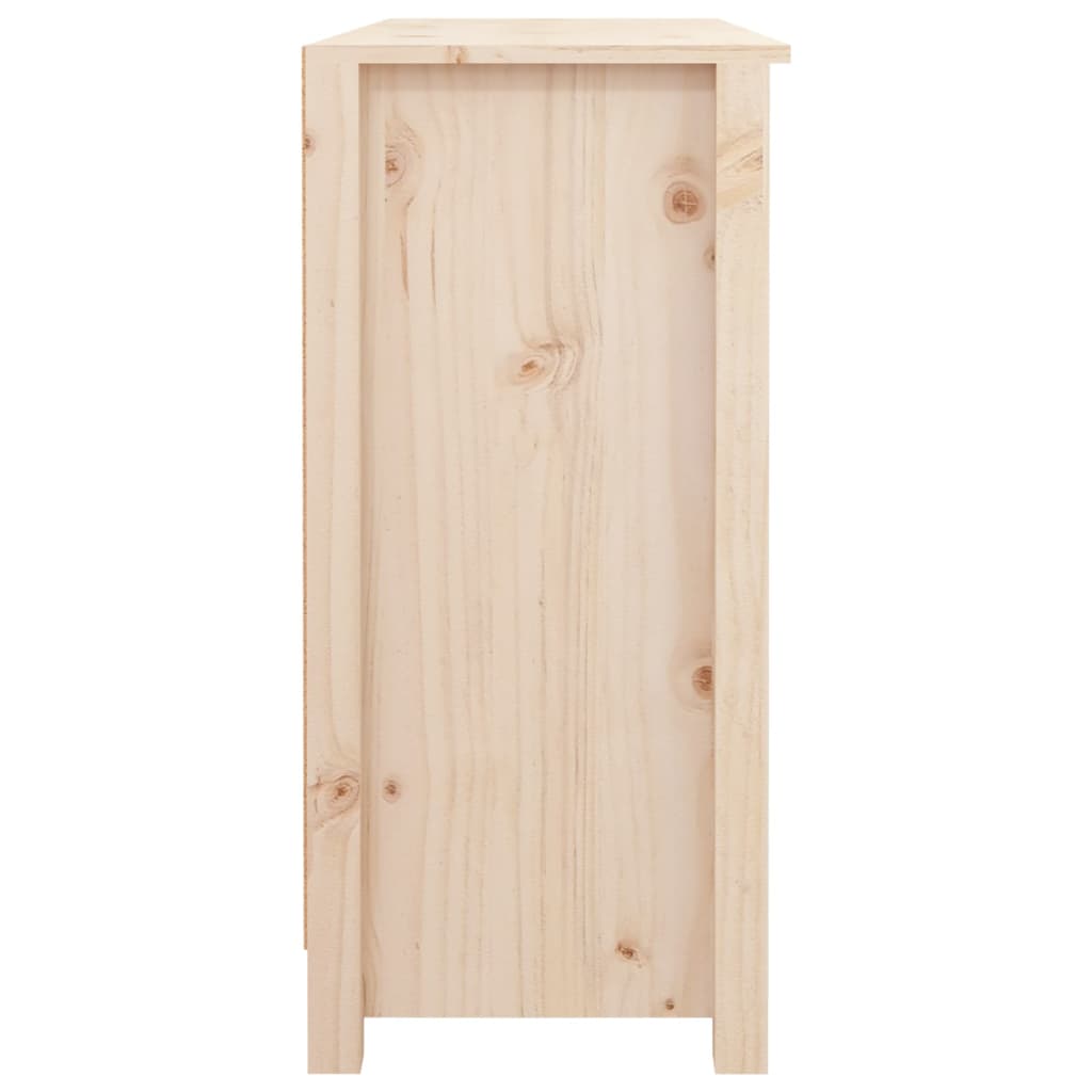 vidaXL Aparador de madera maciza de pino 100x35x74,5 cm