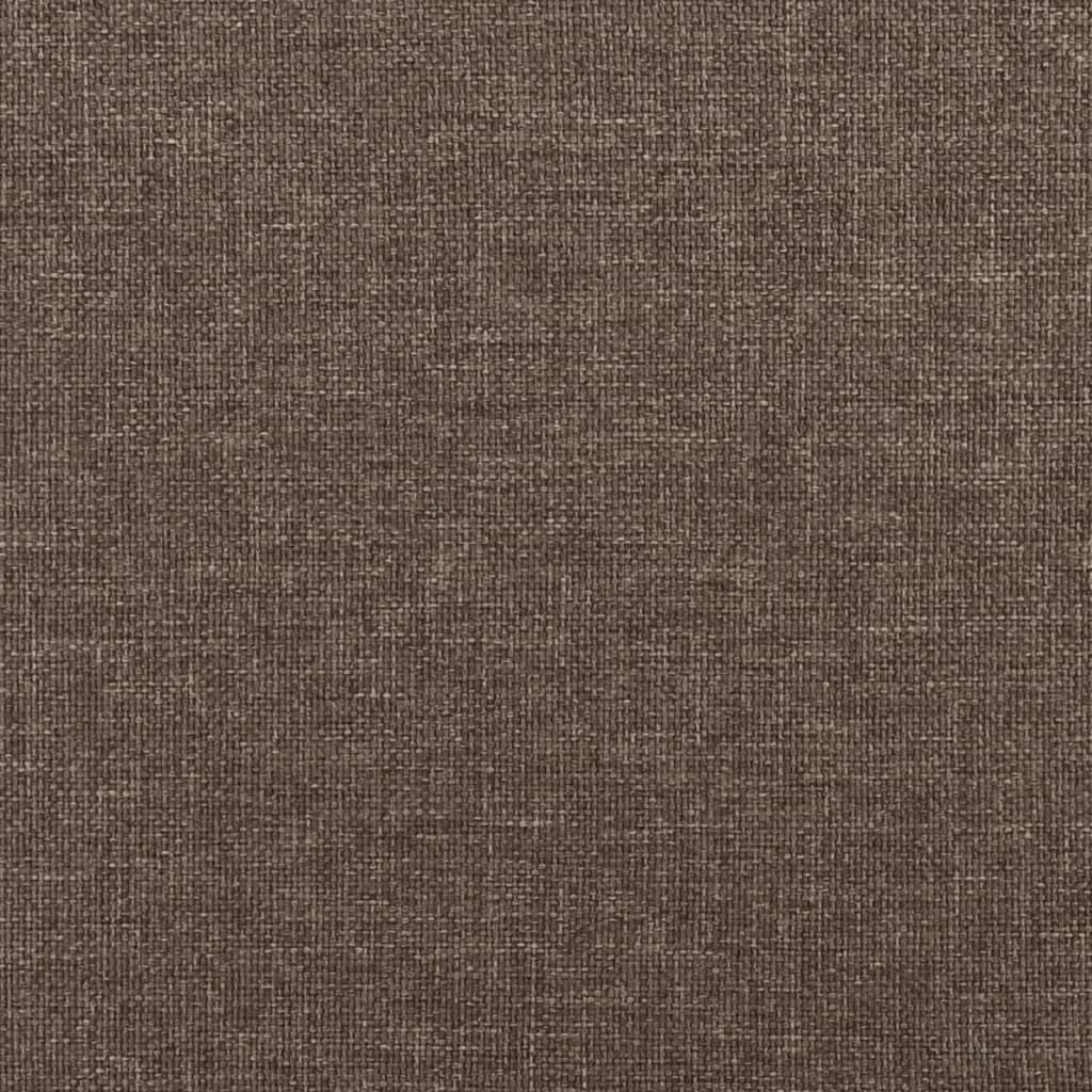 vidaXL Reposapiés de tela color gris taupe 45x29,5x35 cm