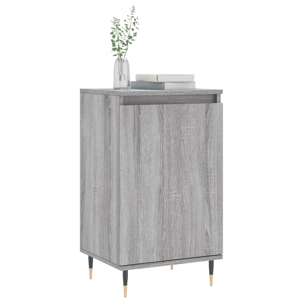 vidaXL Aparador madera de ingeniería gris Sonoma 40x35x70 cm