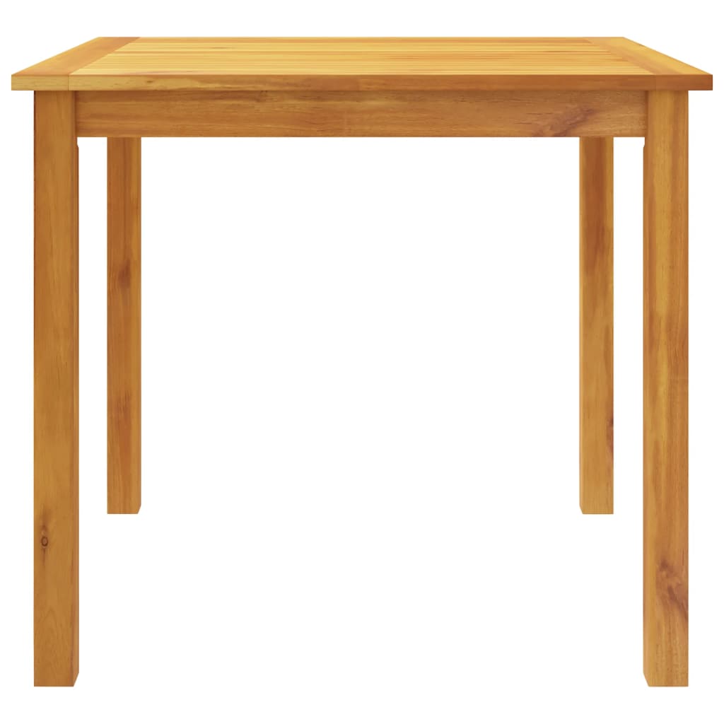 vidaXL Juego de comedor de jardín 5 piezas madera maciza de acacia