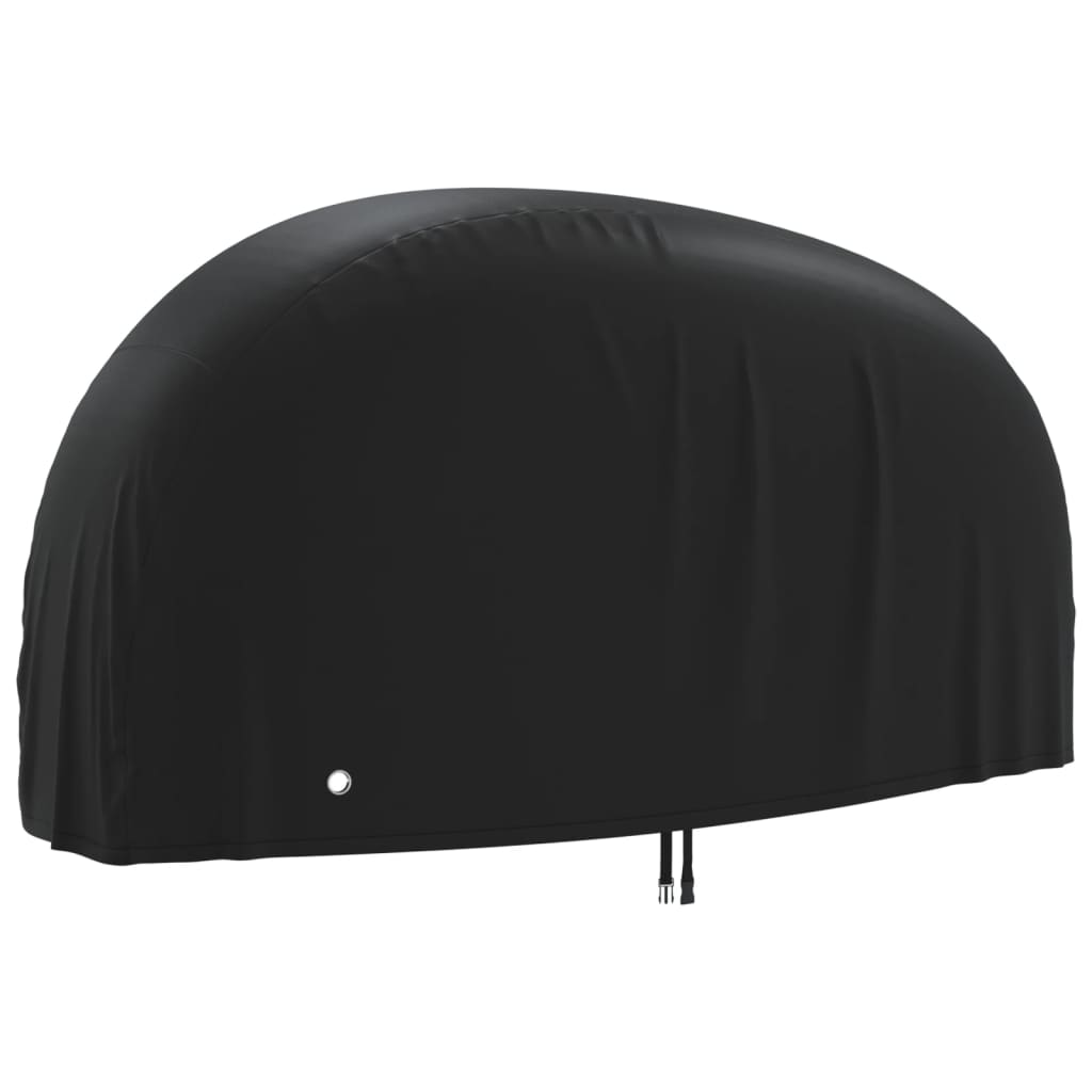 vidaXL Cubierta para bicicleta Oxford 190T negro 200x85x110 cm