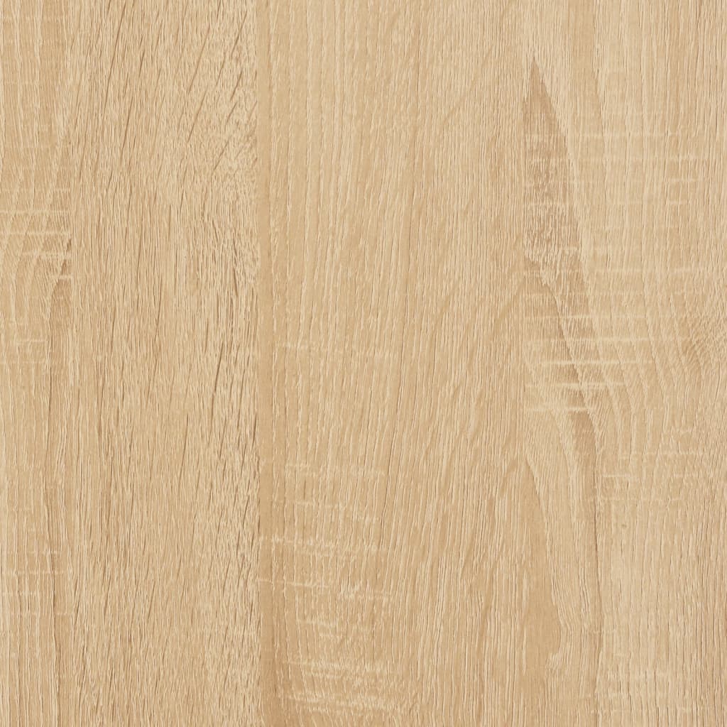 vidaXL Mesa auxiliar madera contrachapada roble Sonoma 35x30x60 cm