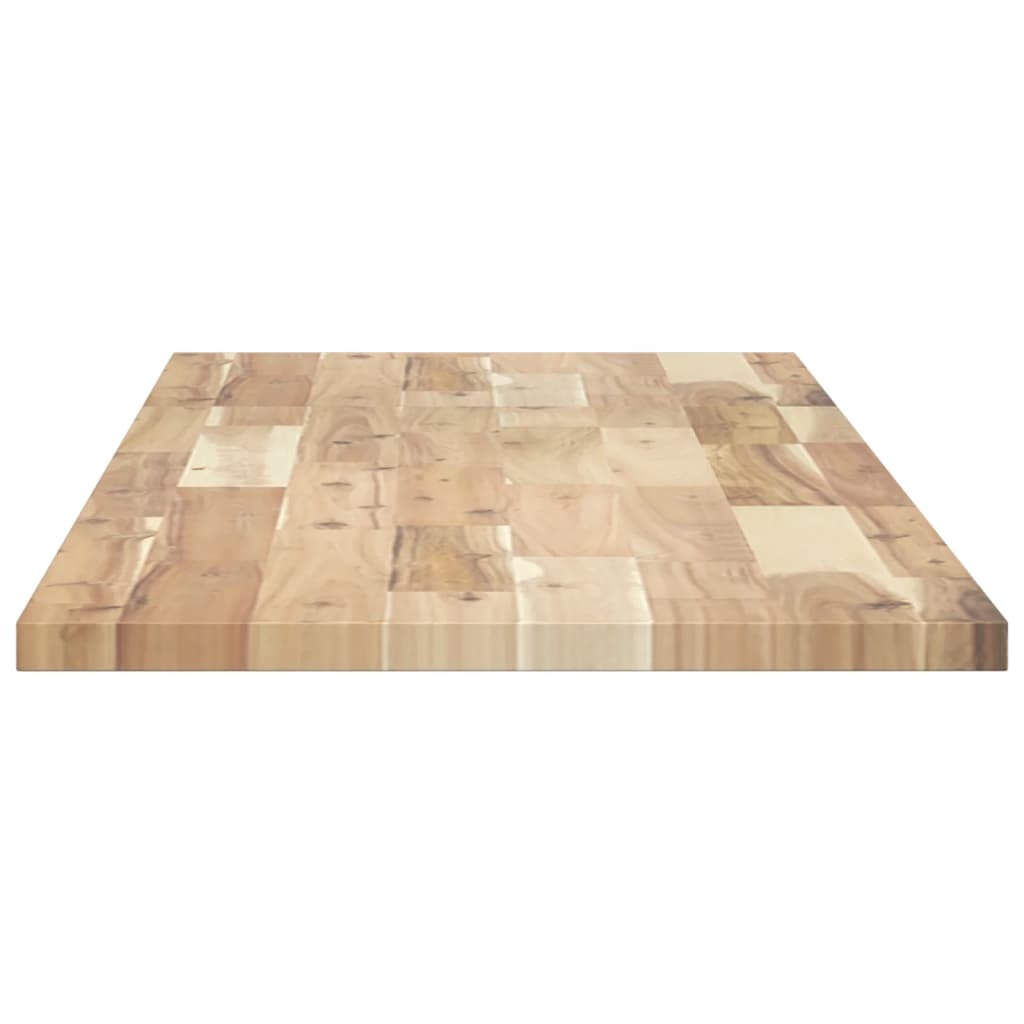 vidaXL Estantes flotantes 4 uds madera acacia sin tratar 160x40x2 cm