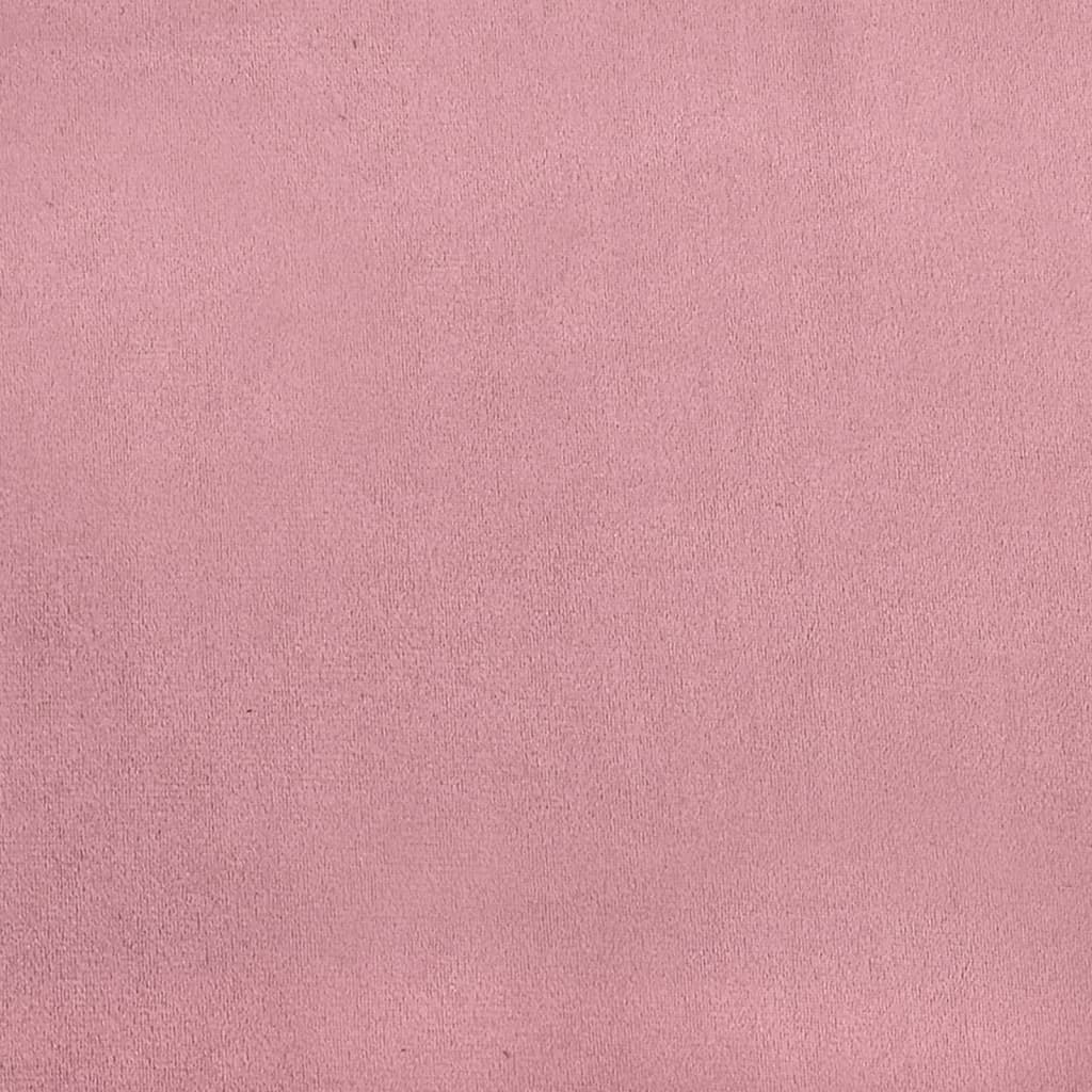 vidaXL Sillón de terciopelo rosa 62x79x79 cm