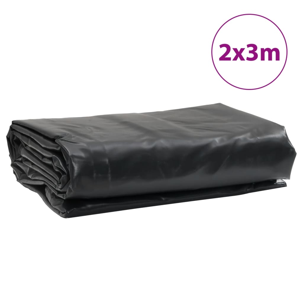 vidaXL Lona gris antracita 2x3 m 650 g/m²